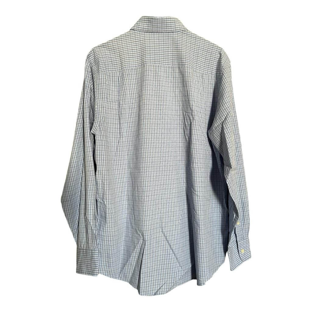 Camisa azul cielo cuadriculada - Imagen 3