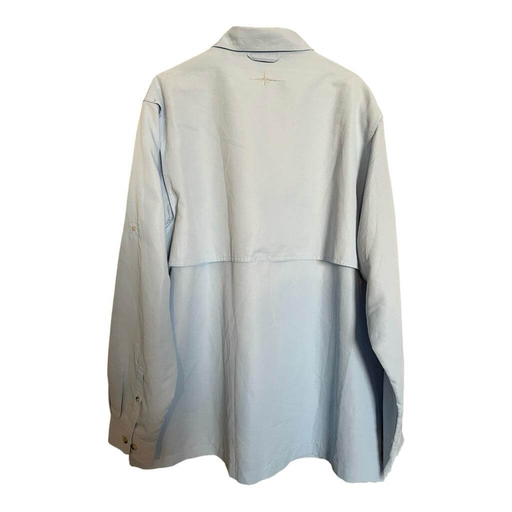 Camisa azul cielo lisa - Imagen 3