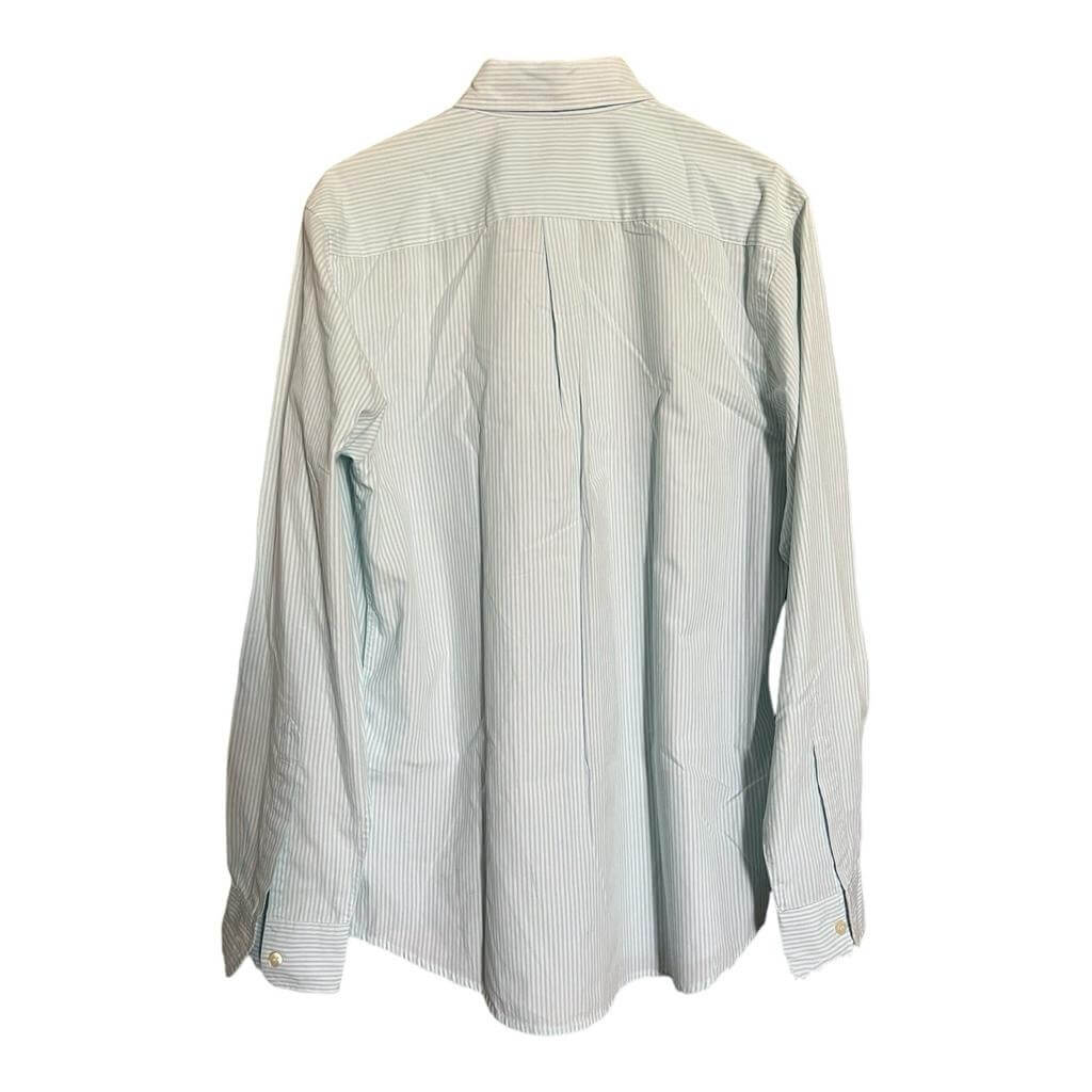 Camisa Dockers Aqua Rayas Verticales – Elegancia Exclusiva - Imagen 3