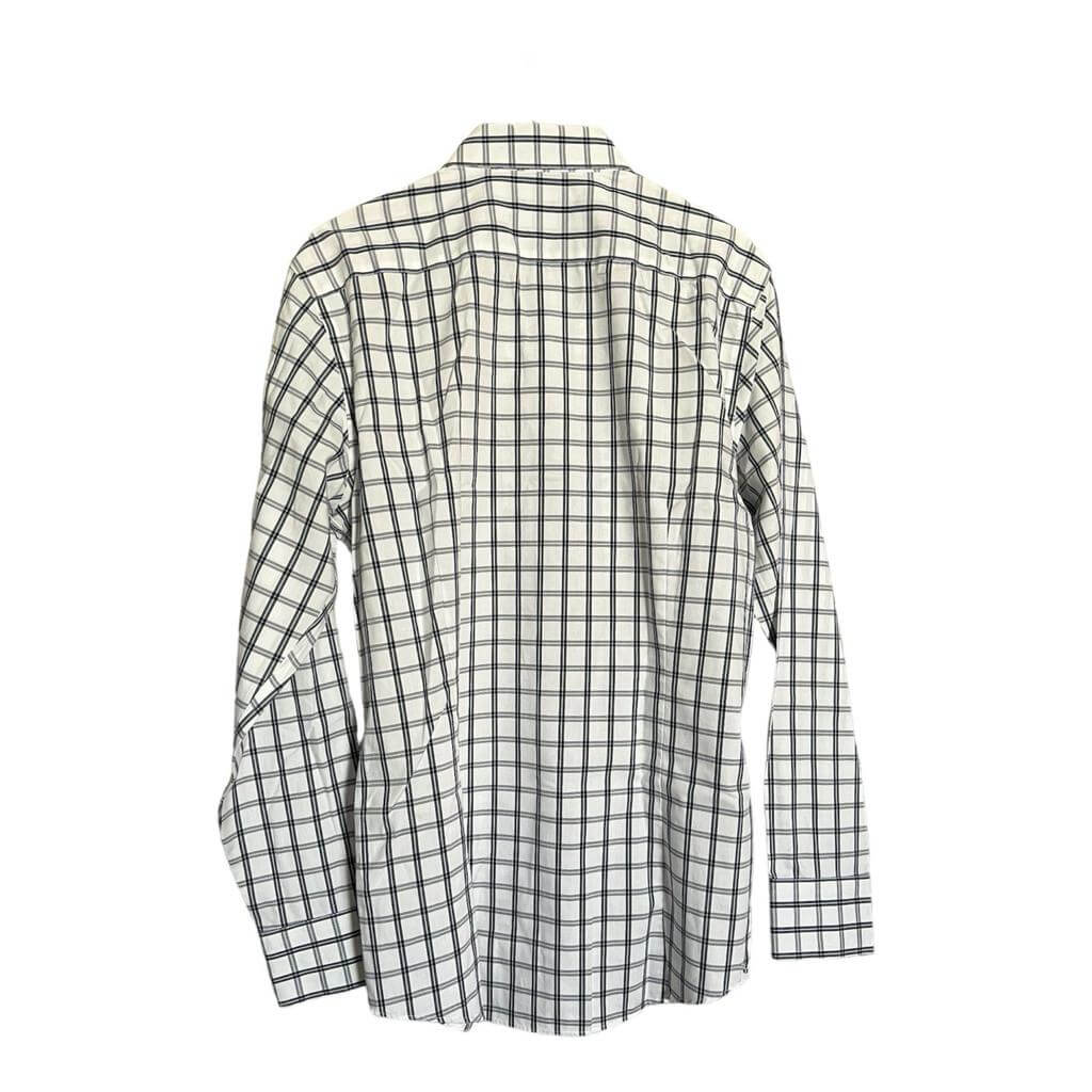 Camisa blanca cuadriculada - Imagen 3