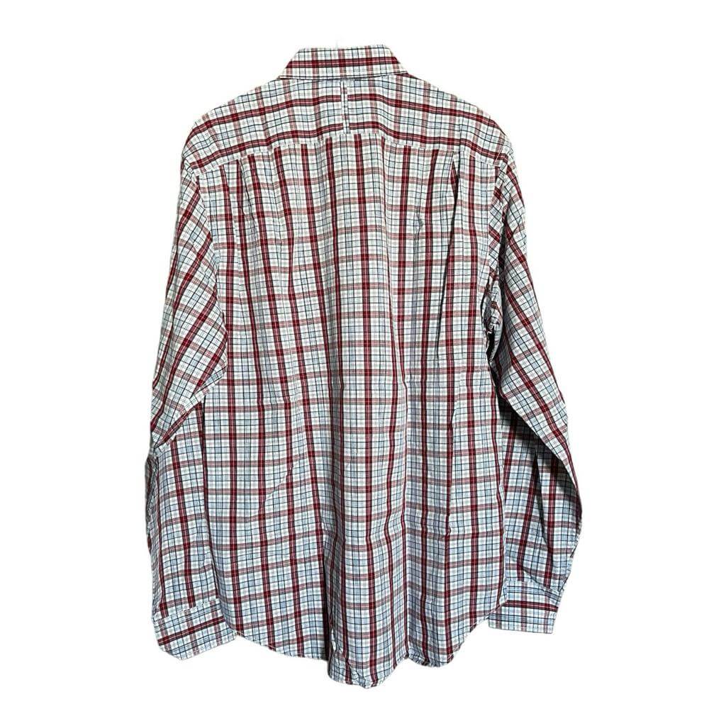 Camisa cuadriculada rojo y azul - Imagen 3