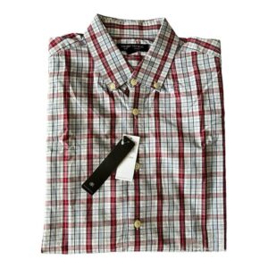 Camisa cuadriculada rojo y azul