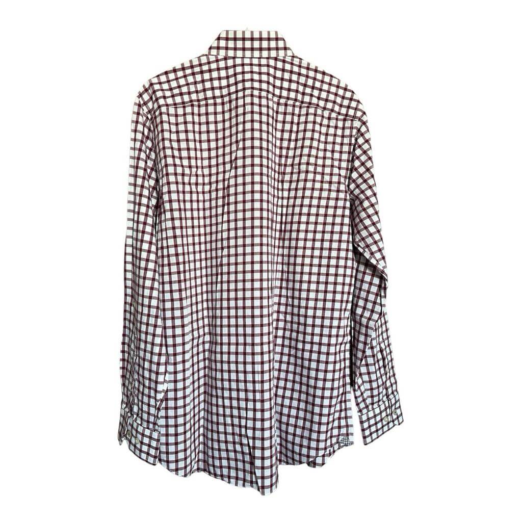 Camisa cuadriculada vivos en rojo - Imagen 3