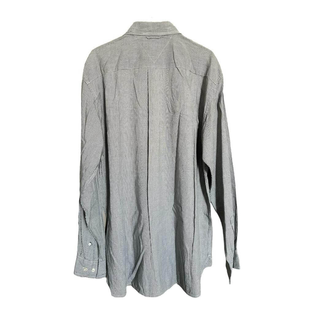 Camisa verde cuadros diminutos - Imagen 3