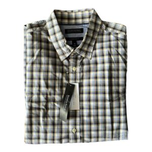 Camisa cuadriculada amarillo negro