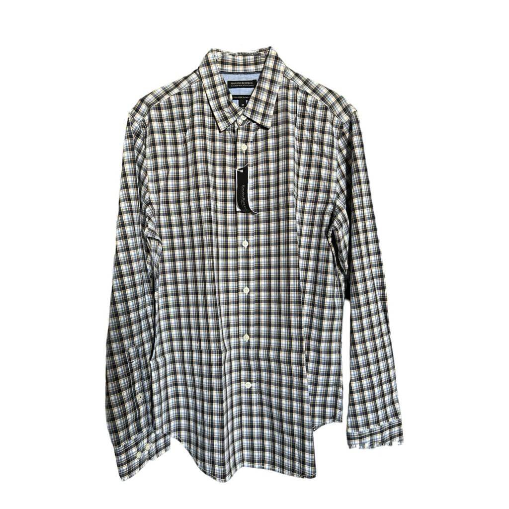 Camisa cuadriculada amarillo negro - Imagen 2