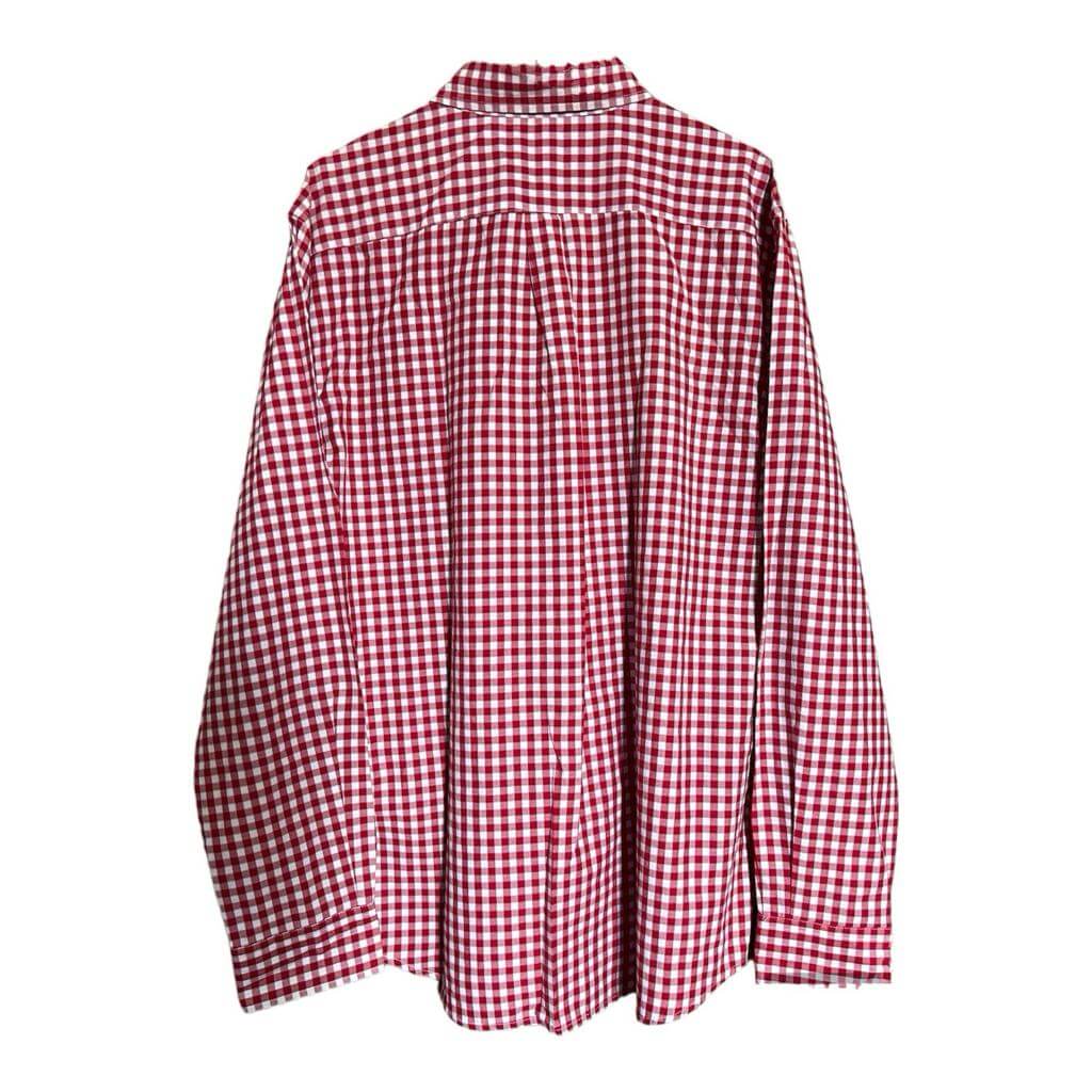 Camisa cuadriculada rojo con blanco - Imagen 3