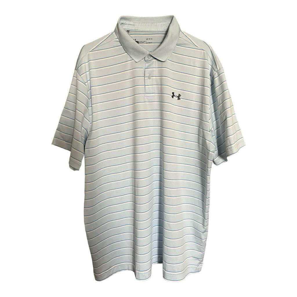 Playera azul claro con cuello - Imagen 2
