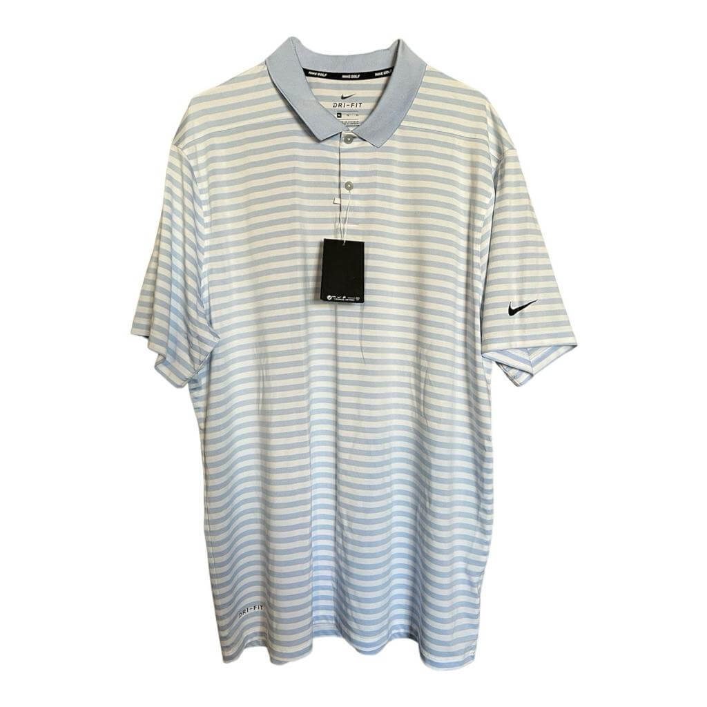 Playera azul con blanco rayada - Imagen 2