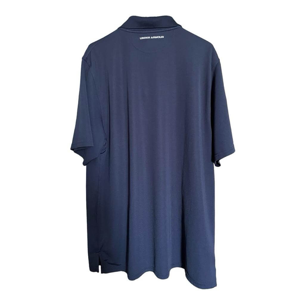 Playera azul marino con cuello - Imagen 3