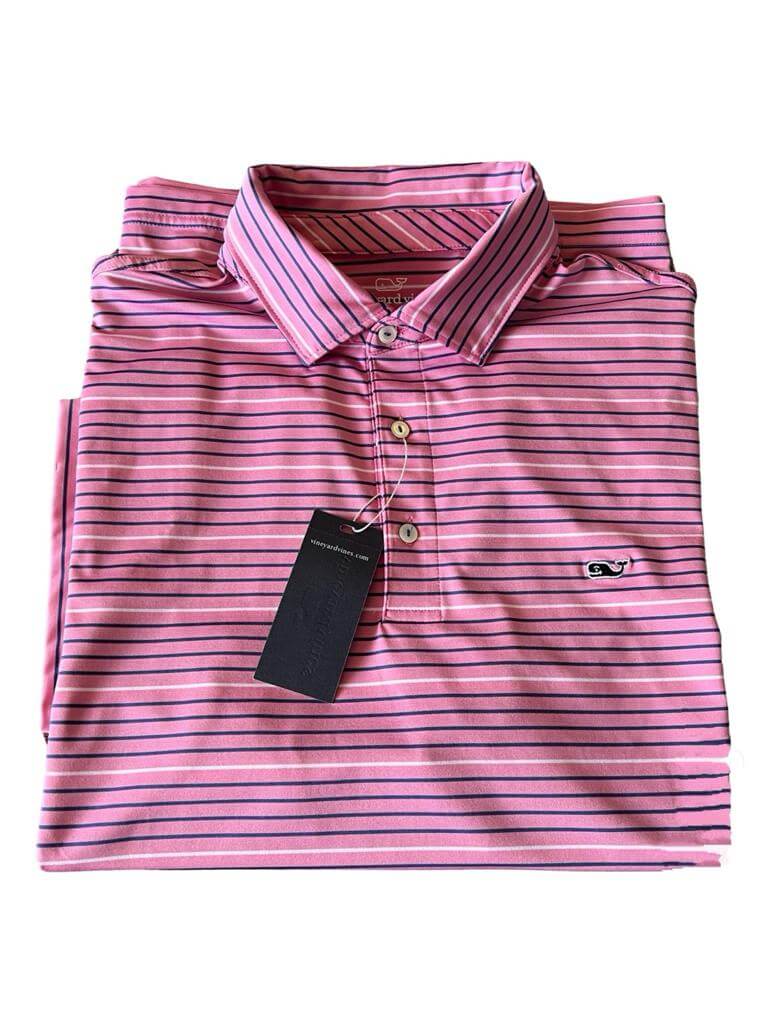 Playera rosa con cuello