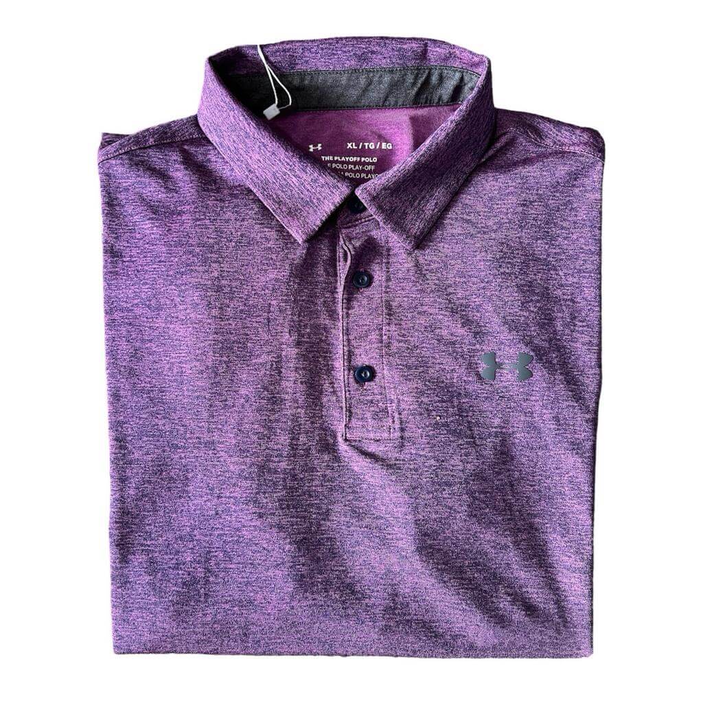 Playera con cuello morada - Imagen 3