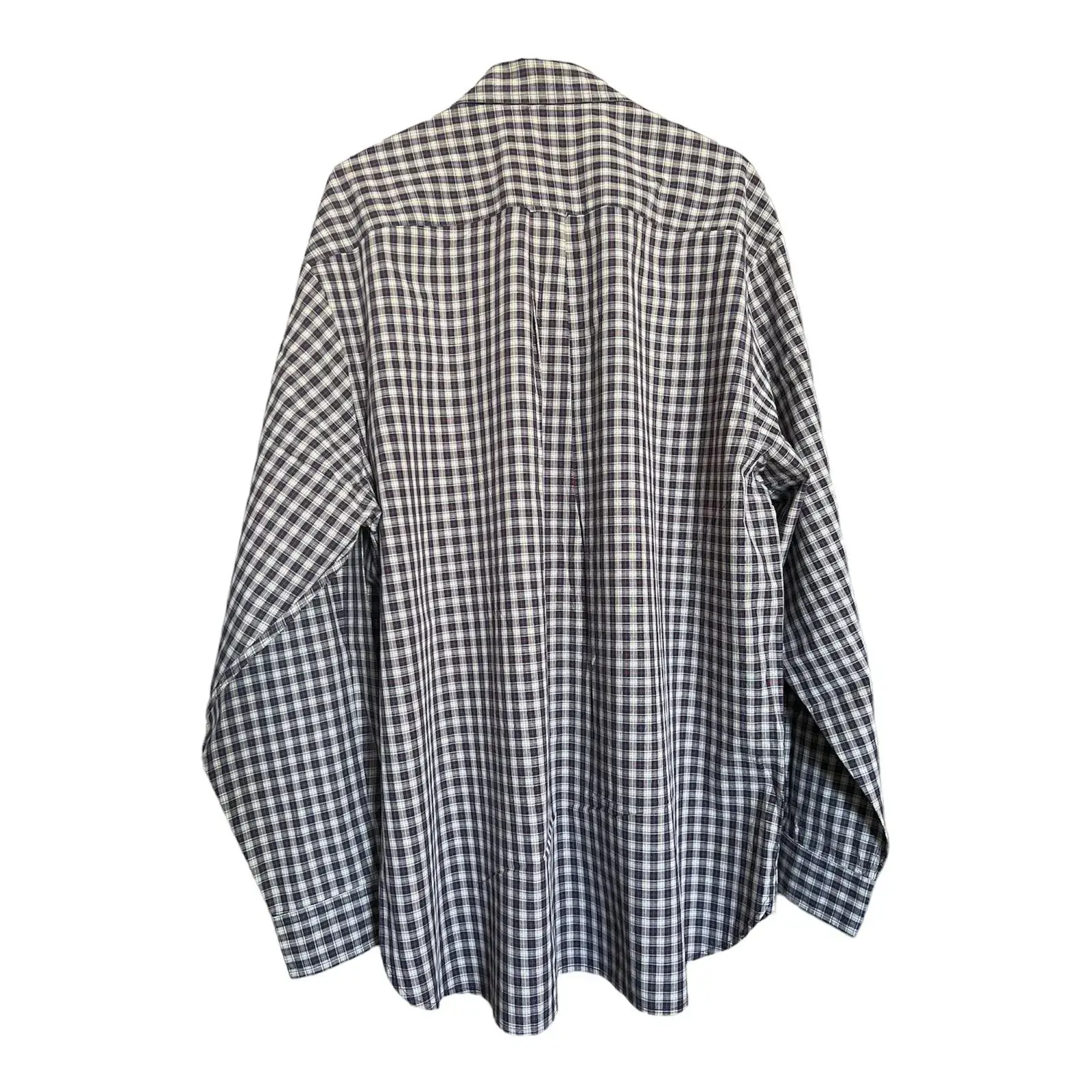 Camisa cuadriculada nautica café.