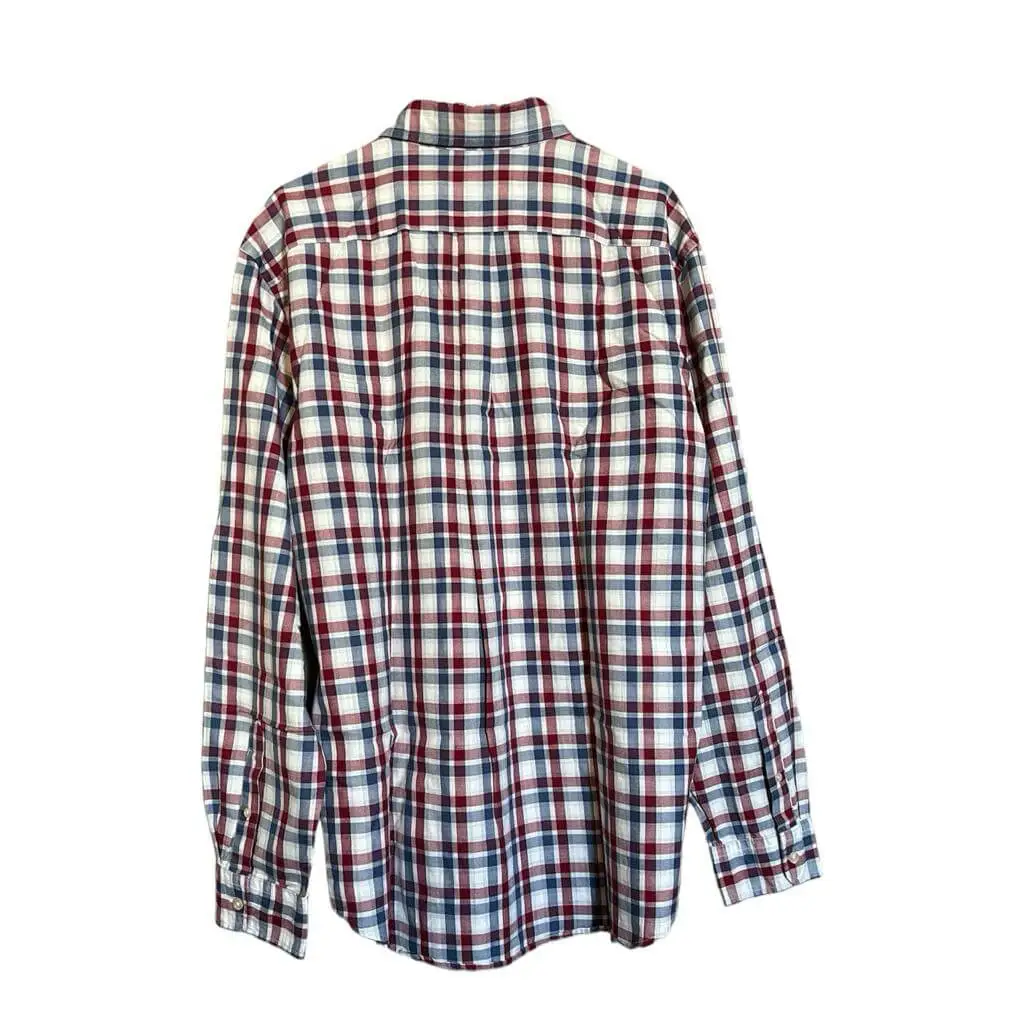 Camisa cuadros azul y rojo Vineyard Vines.