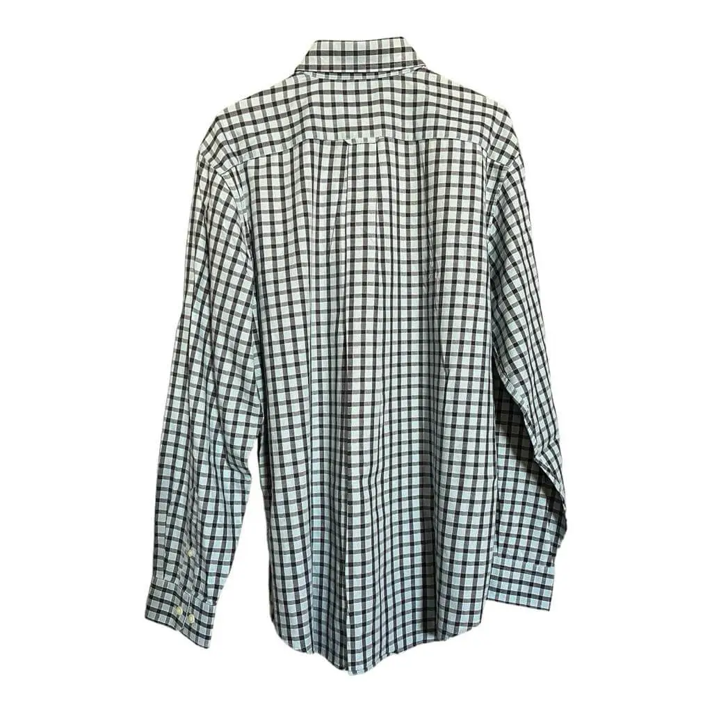 Camisa Nuatica cuadriculada color menta.